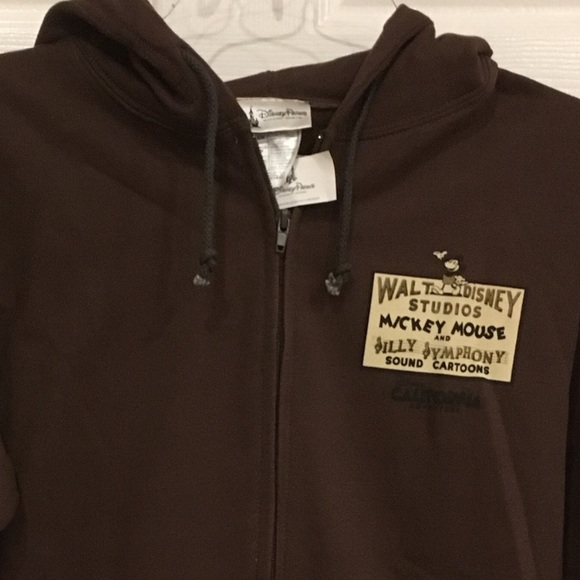 MICKEY MOUSE SWEATSHIRT WALT DISNEY HOODIE Womens size Small - Picture 5 of 15